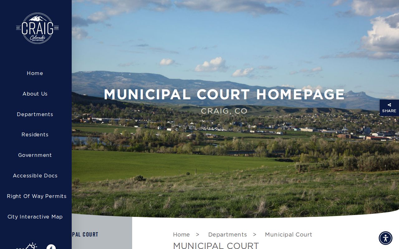 Craig court docket municipal court process